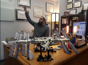 Photo of IBM engineer In an office